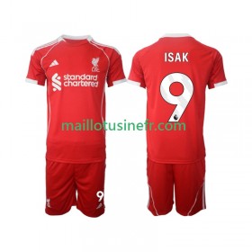 Maillot de Foot Liverpool ISAK 9 Domicile 2025-26 - Enfant